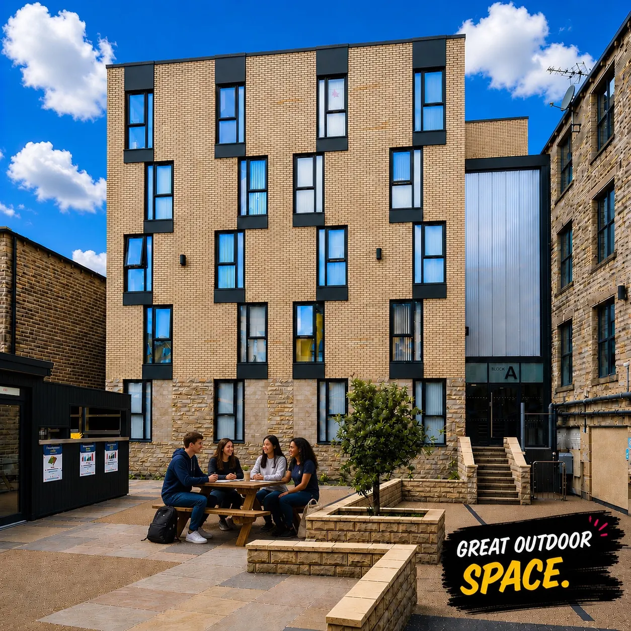 The Courtyard Student Accommodation Huddersfield